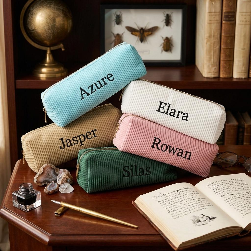 Personalized Pencil Case | Custom Name Pencil Bag | Back to School  Gift for Kids | Custom School Supplies | Birthday Gift for Students
